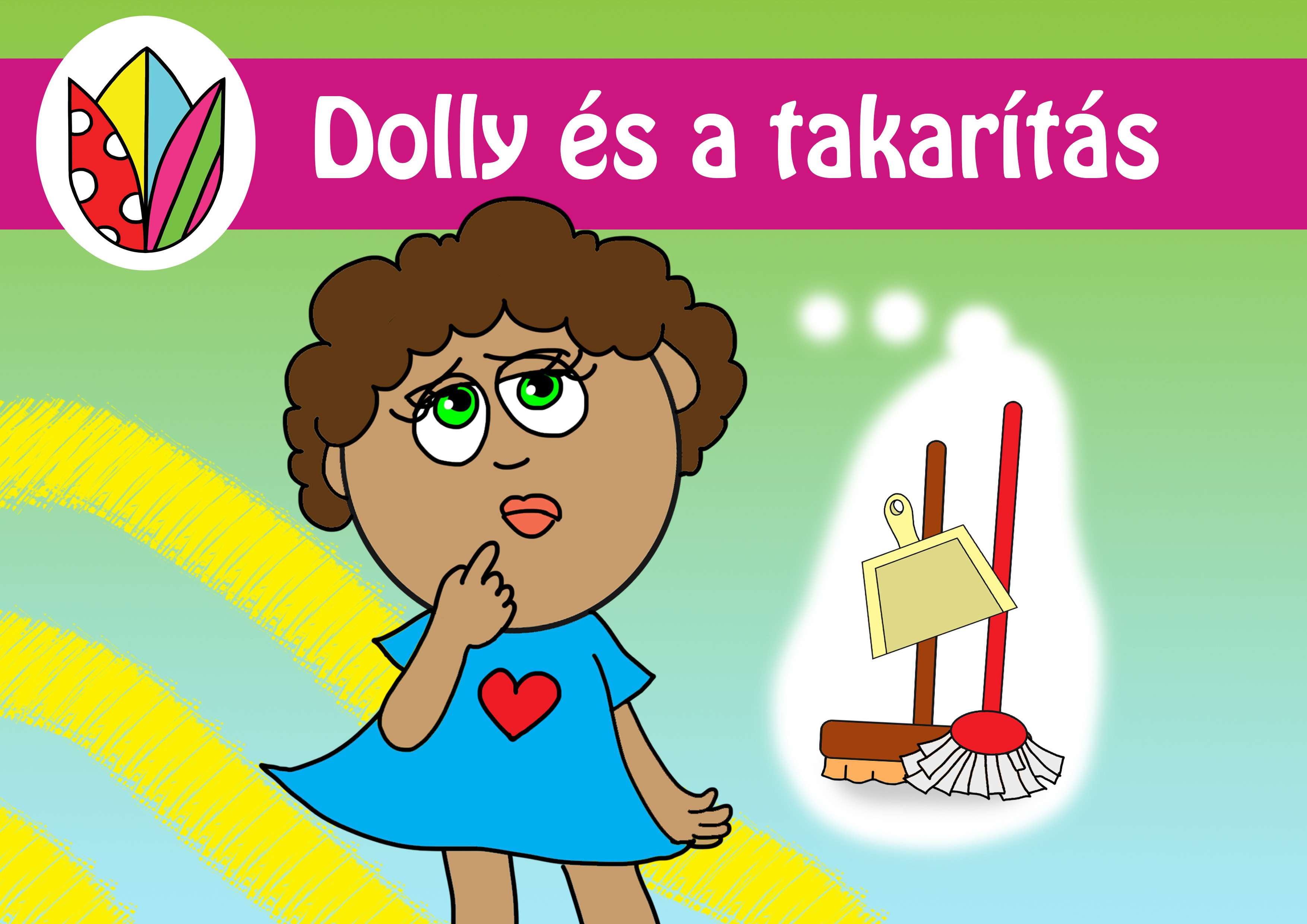Dolly és a takarítás hivatalos borítója