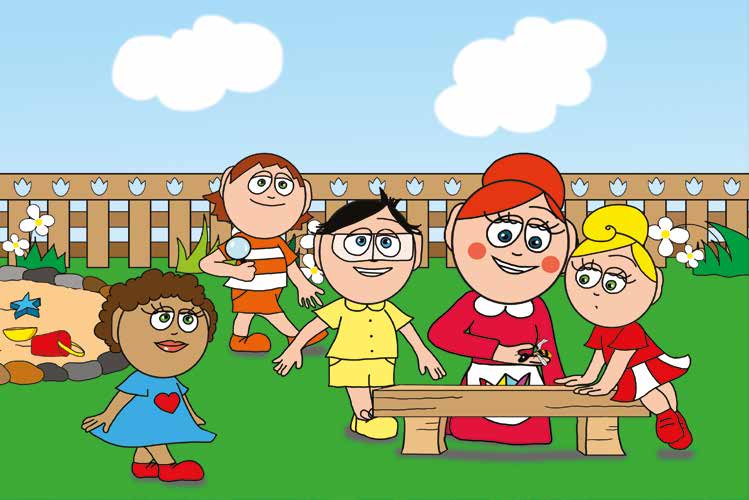 Tamás és a darázs – A darázs a kispadra kerül – online puzzle jelenet