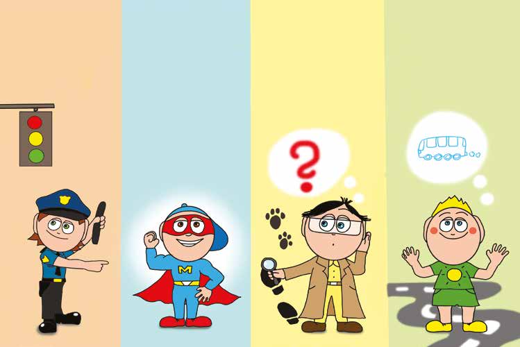 Patrik álma – Ádám, Márky, Tamás és Patrik álma – online puzzle jelenet