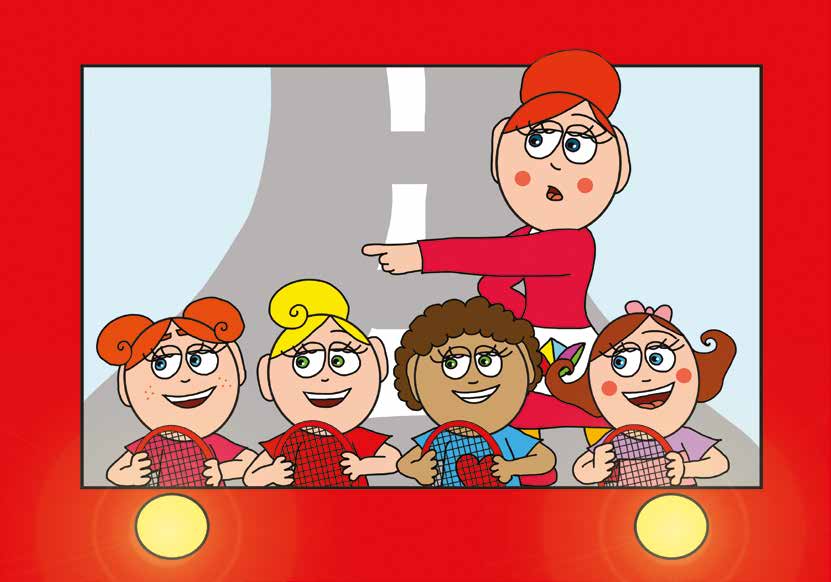 Patrik álma – A busz balra indul – online puzzle jelenet