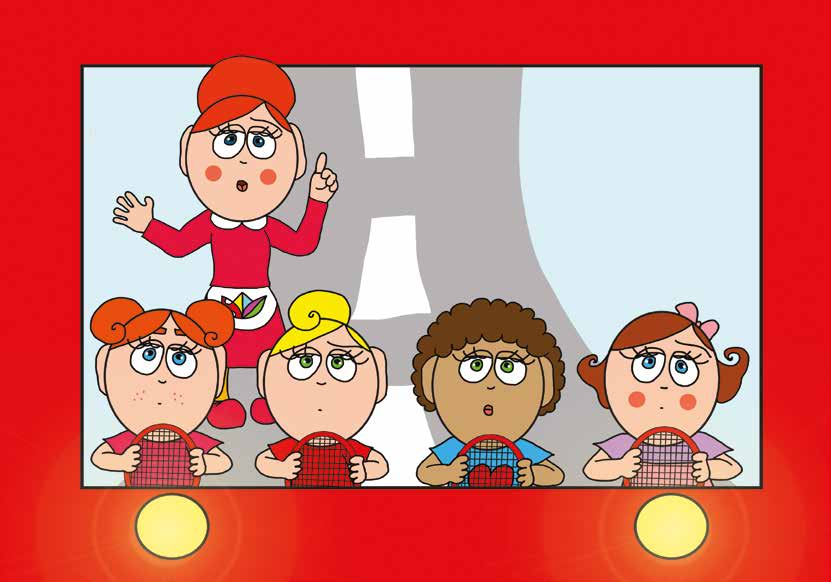 Patrik álma – A busz tartaná a menetidőt – online puzzle jelenet
