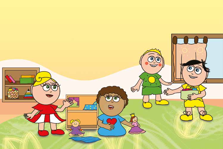 Katának hiányzik az anyukája – Kata a királylány babát szeretné – online puzzle jelenet