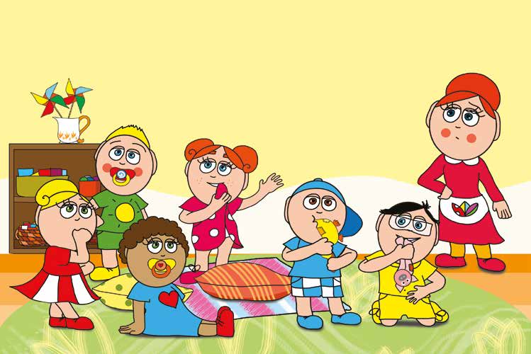 Dolly és a cumi – Egyre többen kezdenek rágcsálni – online puzzle jelenet