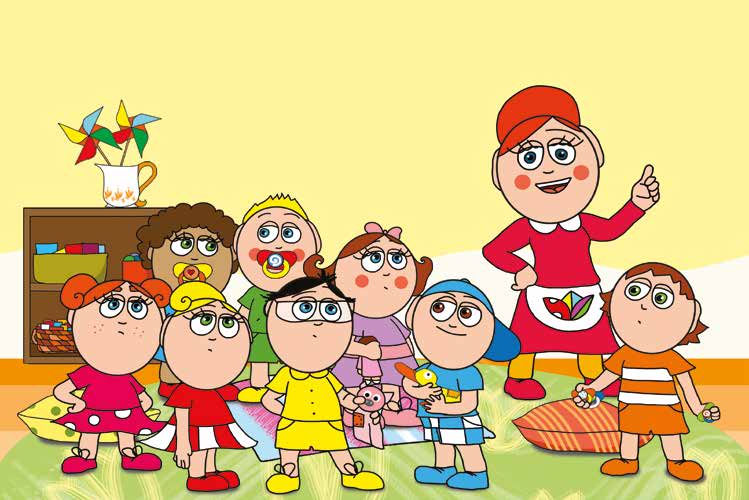Dolly és a cumi – Óvónéni más játékot javasol – online puzzle jelenet