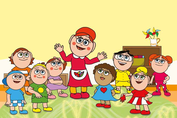 Dolly és a cumi – A gyerekek ígéretet tesznek – online puzzle jelenet
