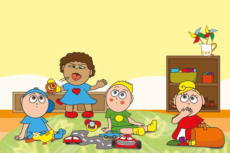 Dolly és a cumi – Dolly cumija spenótízű lett – online puzzle jelenet