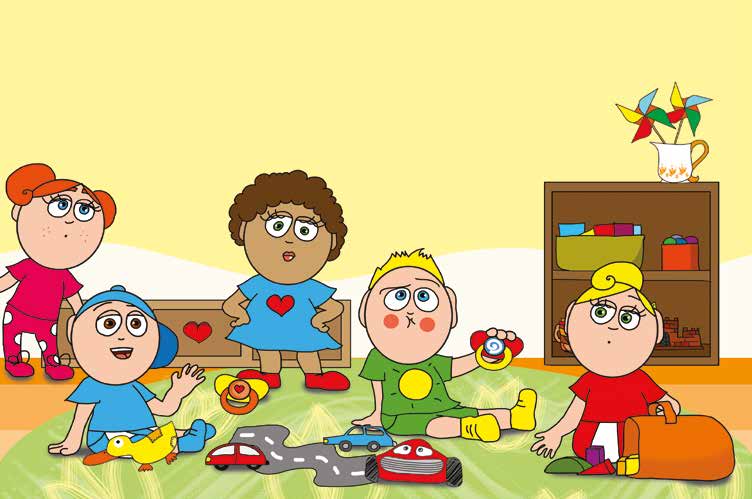 Dolly és a cumi – Patrik cumija savanyú ízű lett – online puzzle jelenet