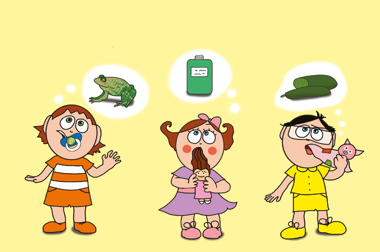 Dolly és a cumi – A többiek is megkóstolják a holmijukat – online puzzle jelenet