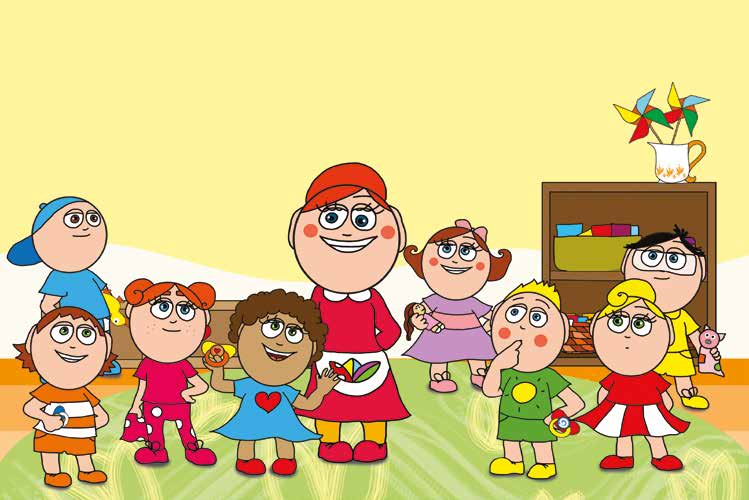 Dolly és a cumi – Dolly rájön, hogy nincs szüksége cumira – online puzzle jelenet