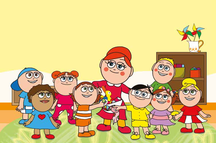 Dolly és a cumi – A gyerekek újra megígérik, hogy nem rágcsálnak – online puzzle jelenet