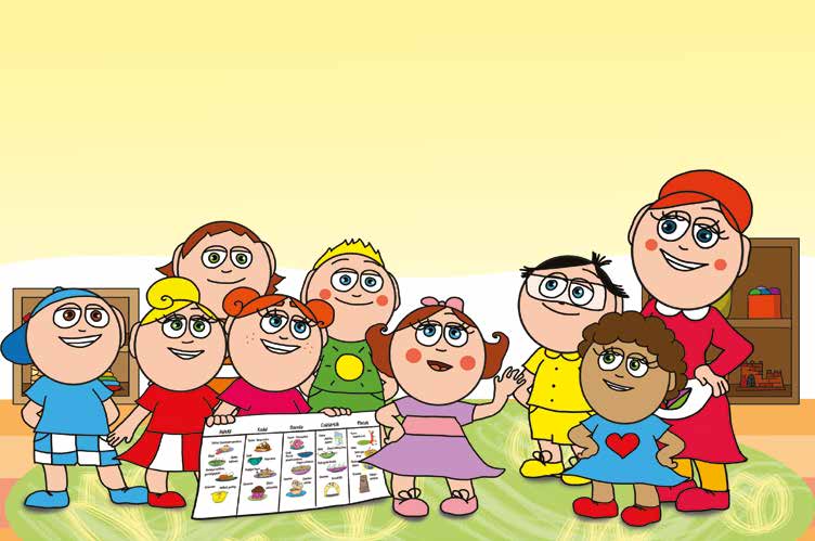 Natali és az óvoda étlapja – Natali bocsánatot kér az étlapért – online puzzle jelenet