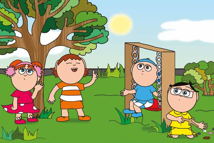 Klára és a hangos autó – Ádám továbbra sem érti Klárát – online puzzle jelenet