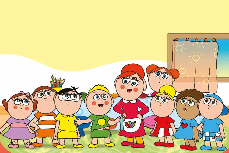 Patrik és a kiütések – A pöttyökről kiderül, hogy festékből vannak – online puzzle jelenet