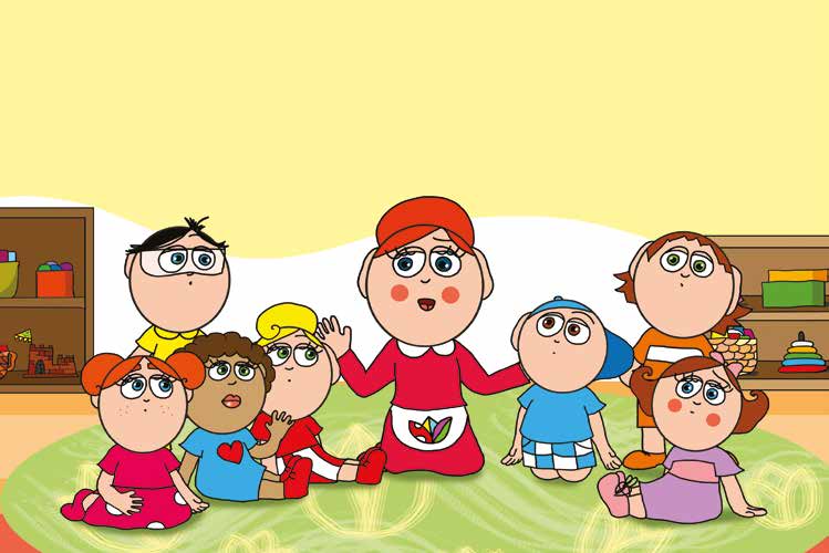 Patrik és a kiütések – A gyerekek megtudják, miért marad otthon Patrik – online puzzle jelenet
