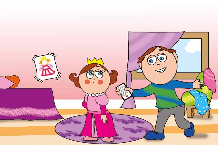 Mikor a gyerekek nem mehetnek az óvodába – Natali beöltözős játéka véget ér – online puzzle jelenet