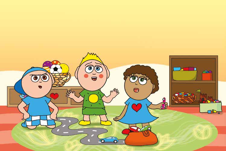 Dolly iskolásat akar játszani – Patrik és Márky meglepődnek – online puzzle jelenet