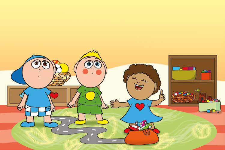 Dolly iskolásat akar játszani – Dolly iskolásat szeretne játszani – online puzzle jelenet