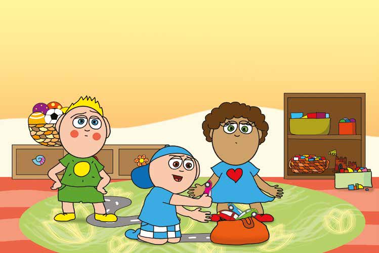 Dolly iskolásat akar játszani – Márky visszaveszi az autókat – online puzzle jelenet