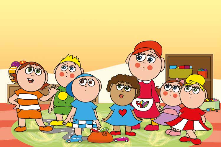 Dolly iskolásat akar játszani – Ádám kineveti Dolly ötletét – online puzzle jelenet