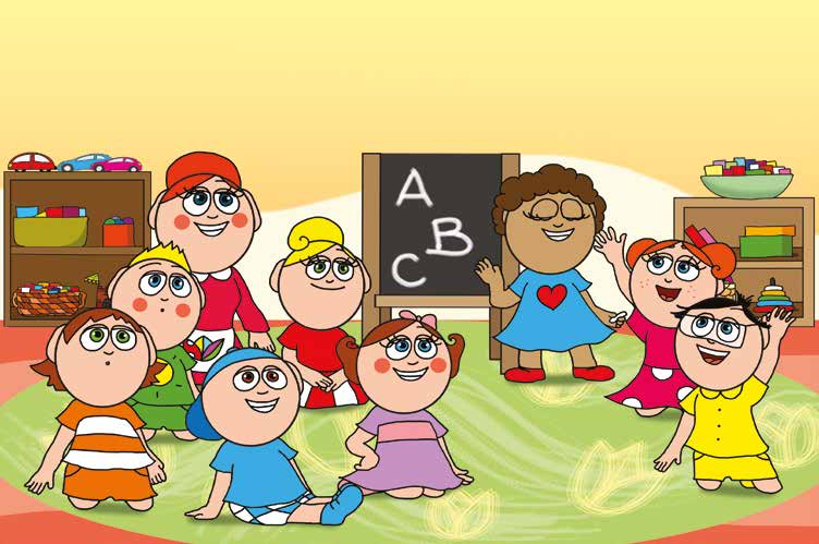 Dolly iskolásat akar játszani – Tamás és Klára is felelnek – online puzzle jelenet