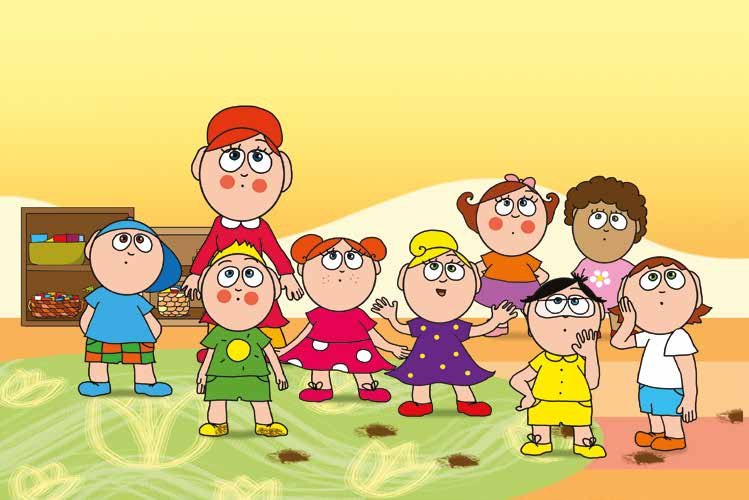Szerepcsere – Kata rájön, hogy kimaradt a tízórai – online puzzle jelenet