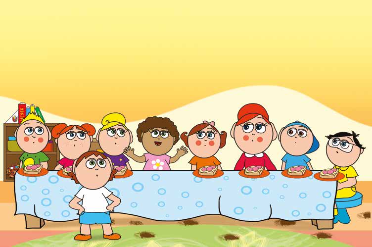 Szerepcsere – Dollynak nem jut szendvics – online puzzle jelenet