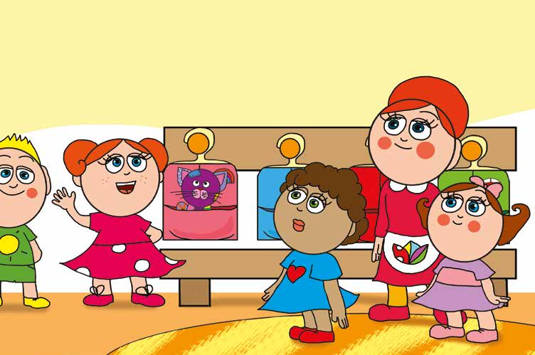 Klára és az elveszett alvóka – Klára megkérdezi, hogyan került oda – online puzzle jelenet