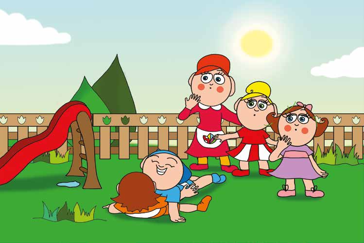 Tamás és a rosszalkodás – Ádám és Márky birkózni kezd – online puzzle jelenet
