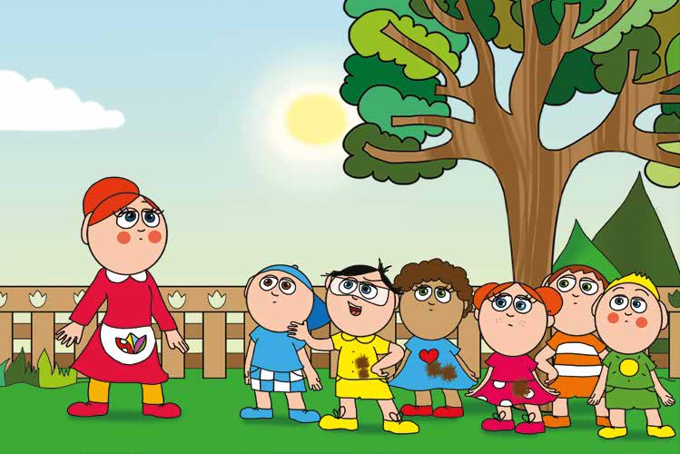 Tamás és a rosszalkodás – Tamás megkérdezi, játszhatnak-e – online puzzle jelenet