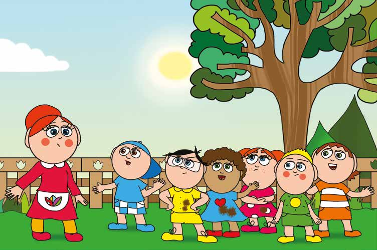 Tamás és a rosszalkodás – A többiek is kérdezik Óvónénit – online puzzle jelenet
