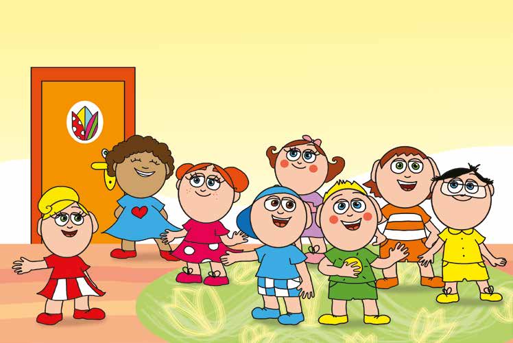 Márky és a gesztenyeszedés – Gesztenyeszedésre indulnak – online puzzle jelenet
