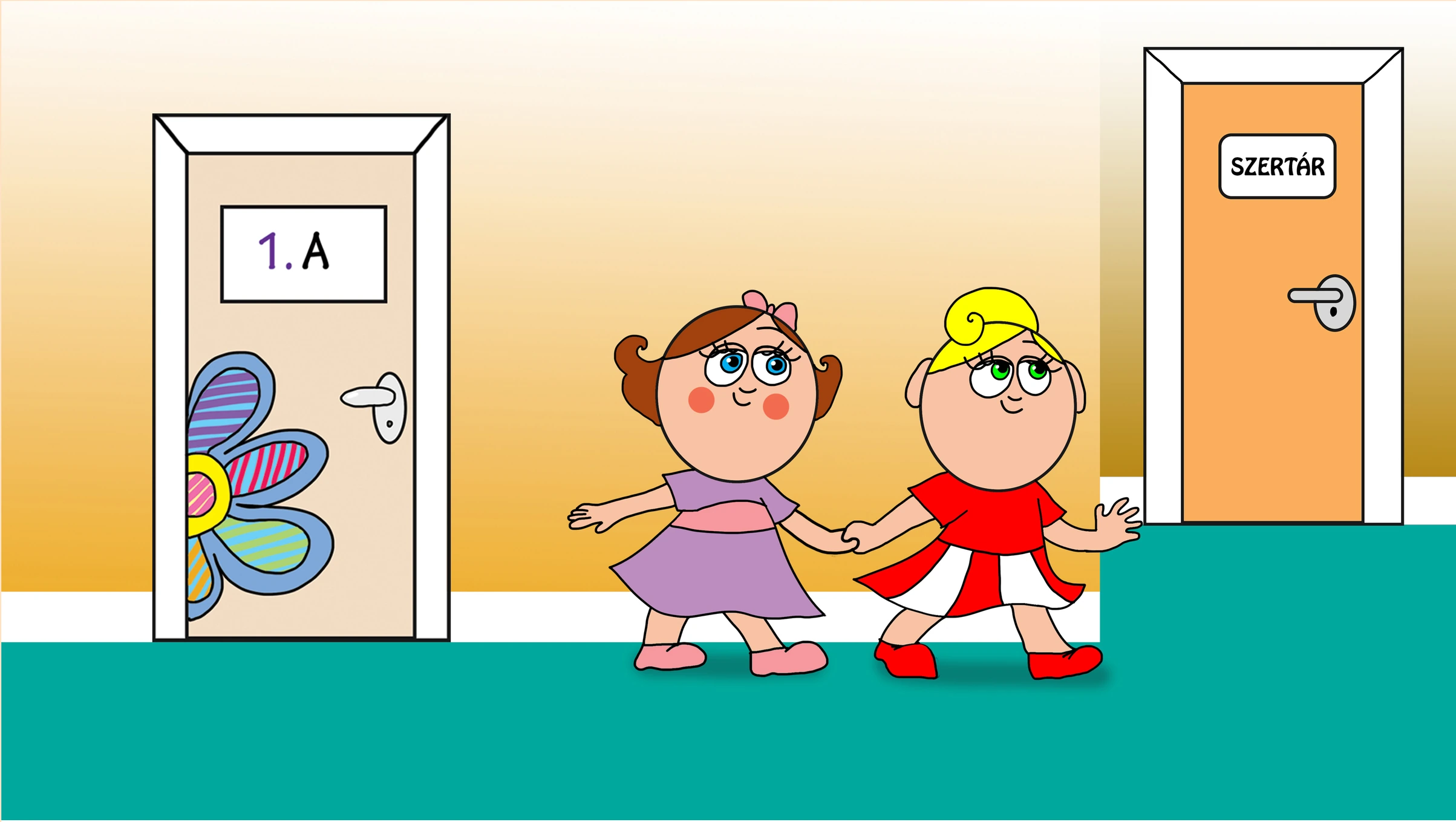 Kata és Natali visszamennek – Natali és az iskola szelleme