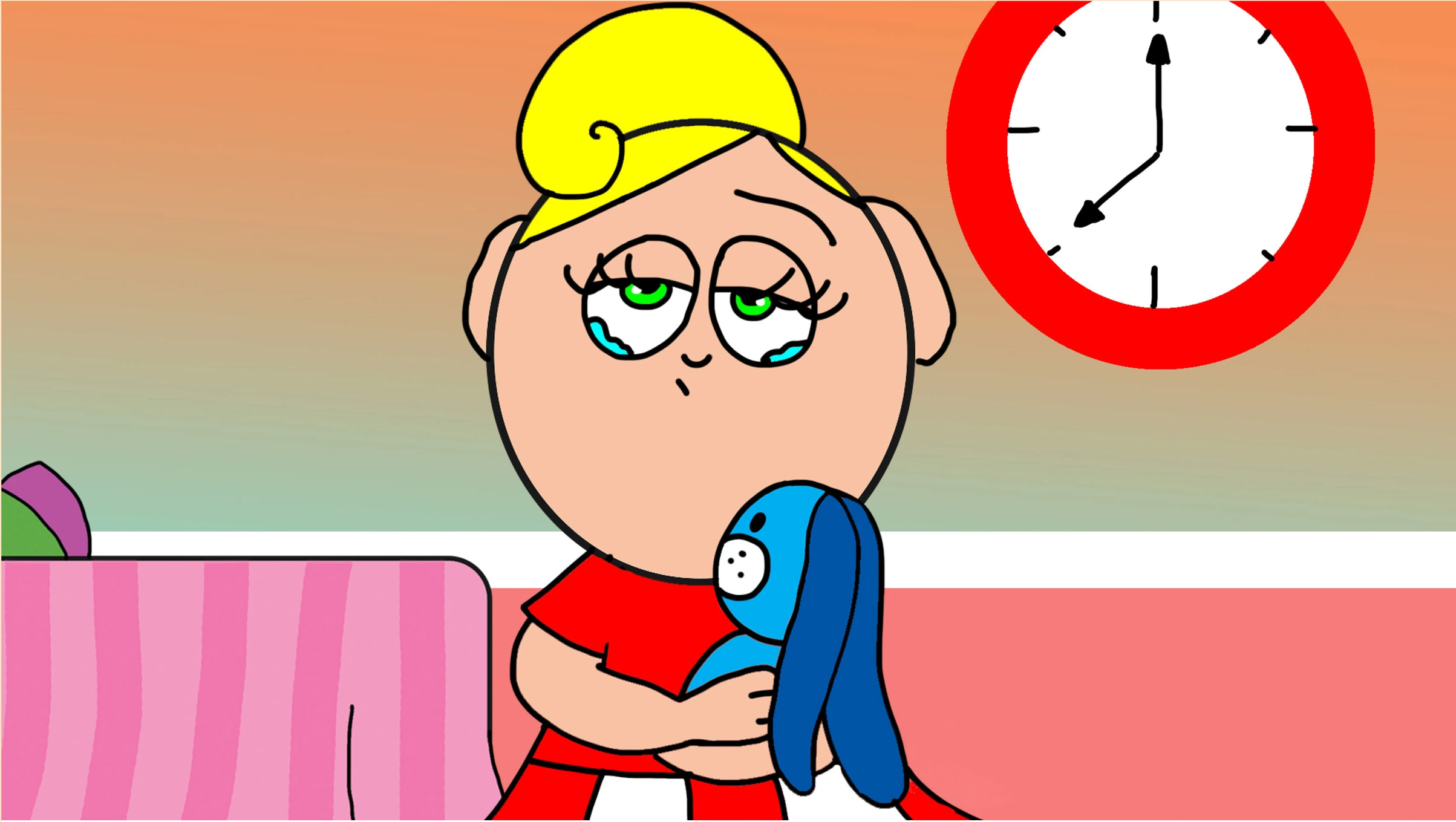 Kata szemében gyülekeznek a könnyek – Kata és a szuri