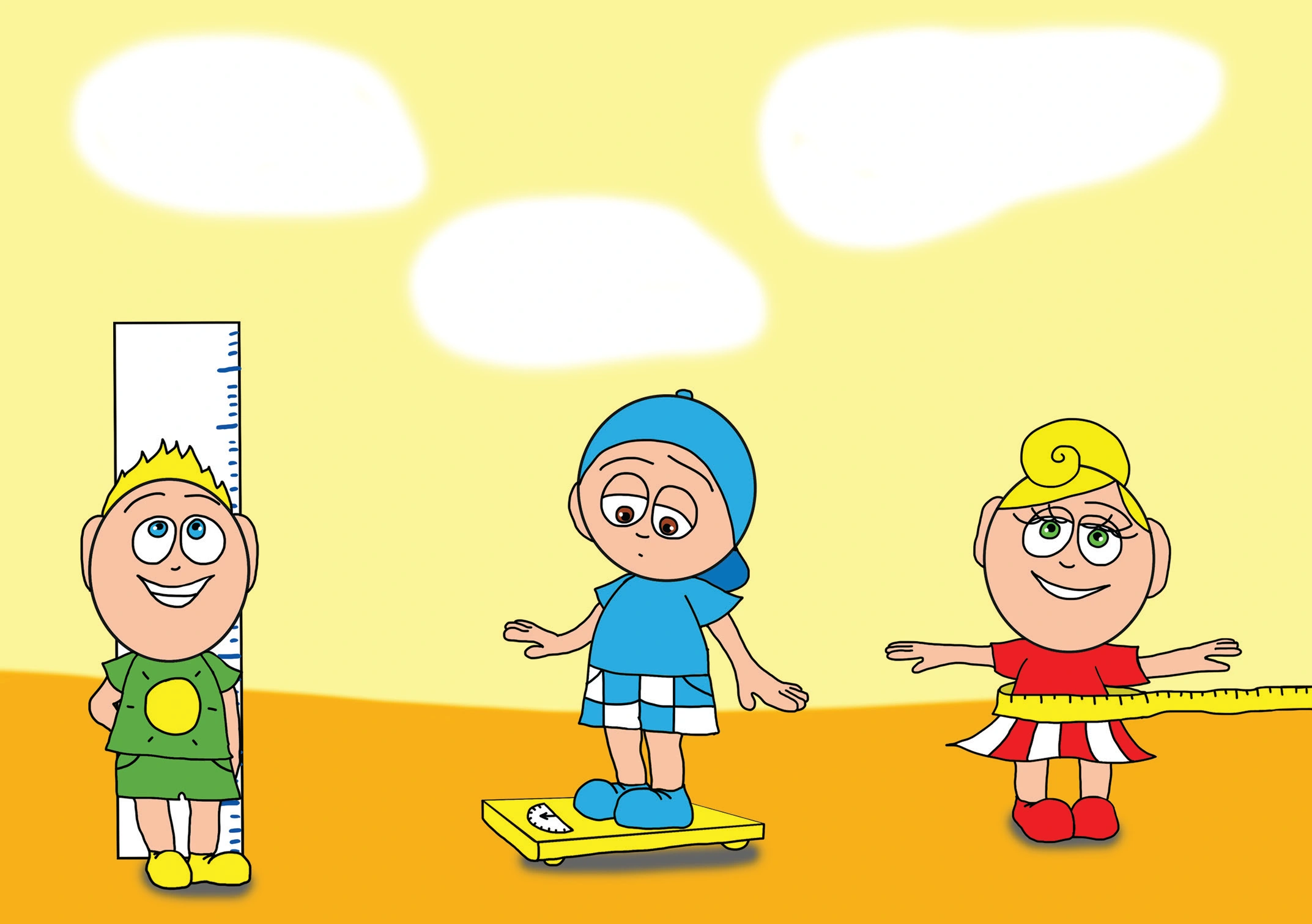 Natali és a védő néni – Mit mér meg a védő néni – online puzzle jelenet