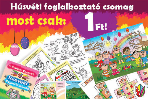 Húsvéti ajándék és meglepetéscsomagunk MOST CSAK: 1 Ft!