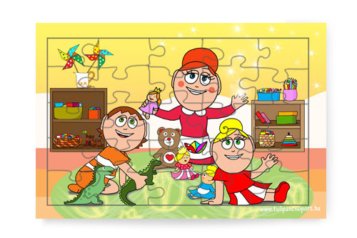 🧩Puzzle 25 db - os Játék a szobában
