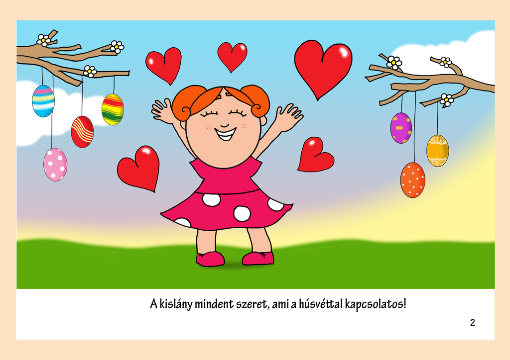 45. rész - Klára és a húsvéti tojások 🥚🐇 PDF - ben. 🖨️ Nyomtasd ki otthon!📖