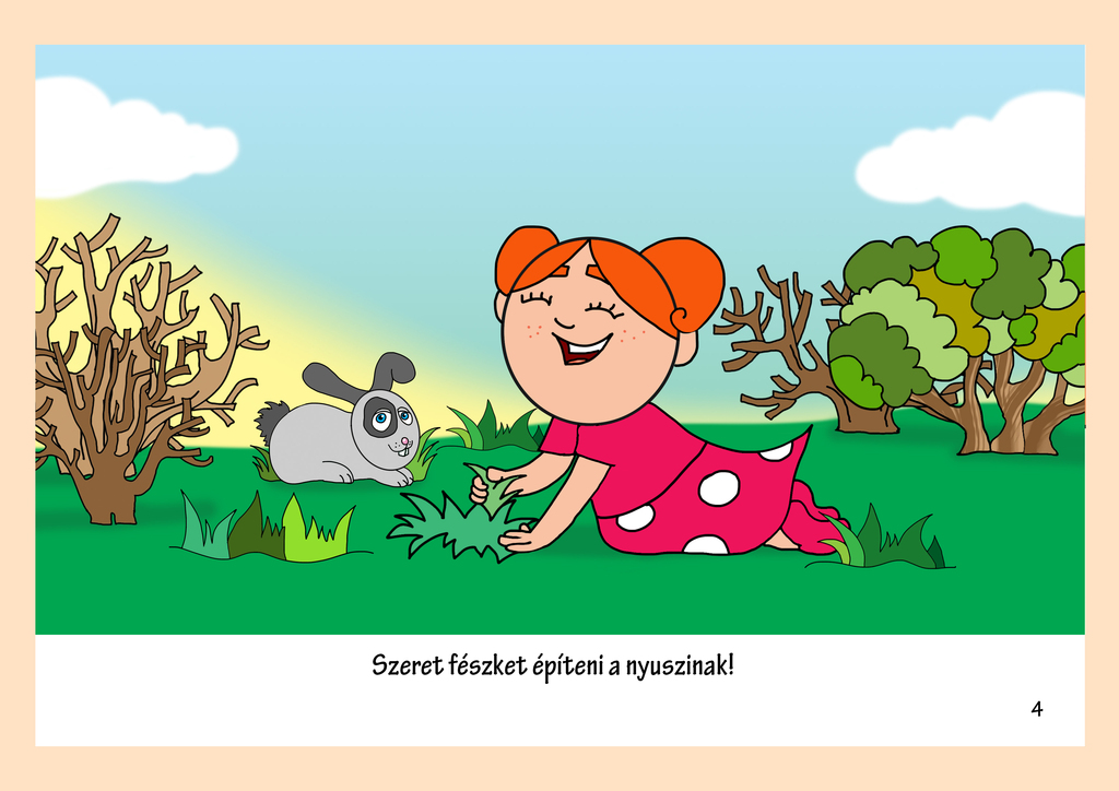 45. rész - Klára és a húsvéti tojások 🥚🐇 PDF - ben. 🖨️ Nyomtasd ki otthon!📖