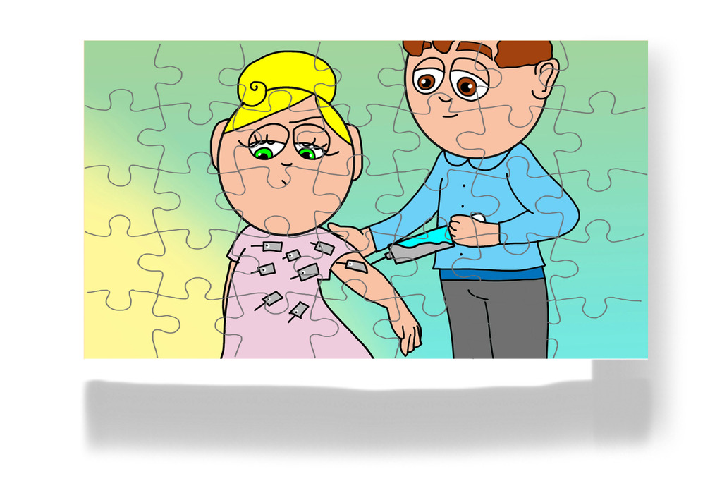 Kata elképzeli, hogyan működik a szuri – Kata és a szuri puzzle, 35 darab [TC41-05-P35]