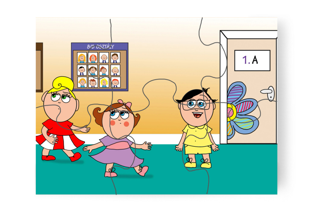 Tamás megkérdezi, mi történt – Natali és az iskola szelleme puzzle, 6 darab [TC42-29-P06]