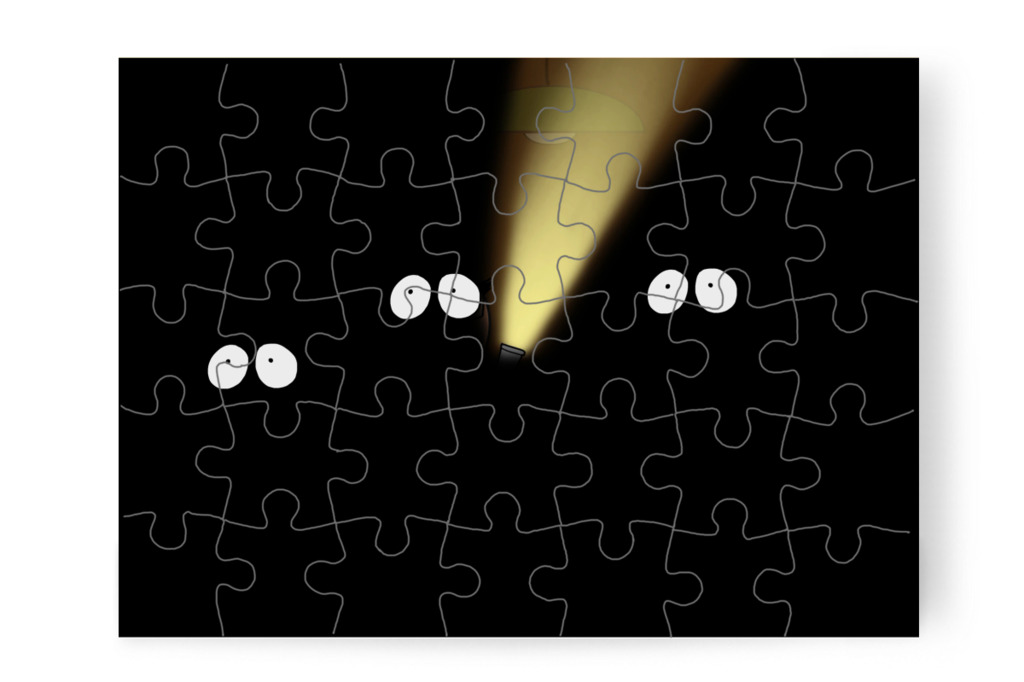 Az ajtó újra becsapódik – Natali és az iskola szelleme puzzle, 35 darab [TC42-41-P35]