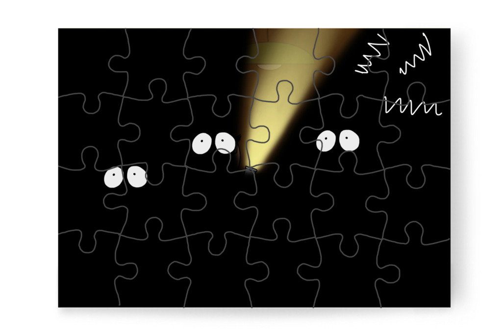 Ismét megszólal a hang – Natali és az iskola szelleme puzzle, 24 darab [TC42-43-P24]