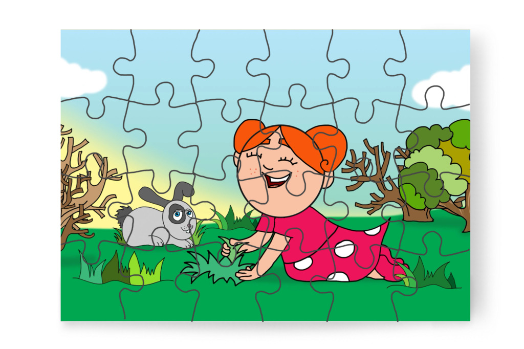 Öltözői búcsúzás – 35 darabos kartonpuzzle