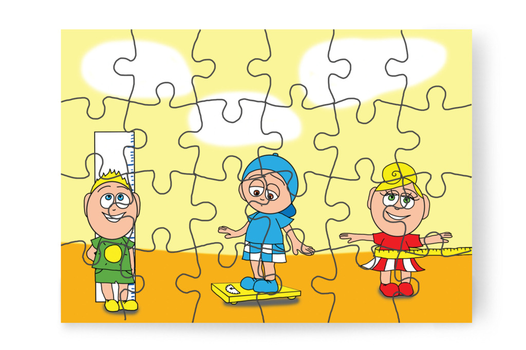Mit mér meg a védő néni – 24 darabos karton puzzle | Natali és a védő néni