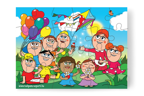 Dolly nem enged mást a virágokhoz – Dolly és a virágok puzzle, 24 darab [TC07-05-P24]