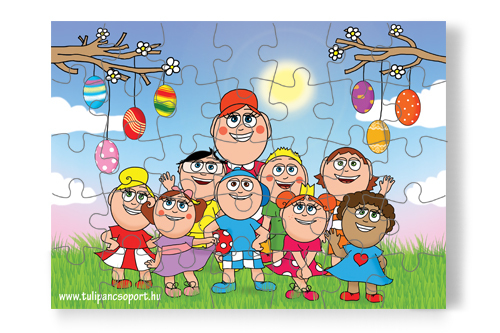 A gyerekek először hallgatnak – Patrik álma puzzle, 6 darab [TC10-02-P06]