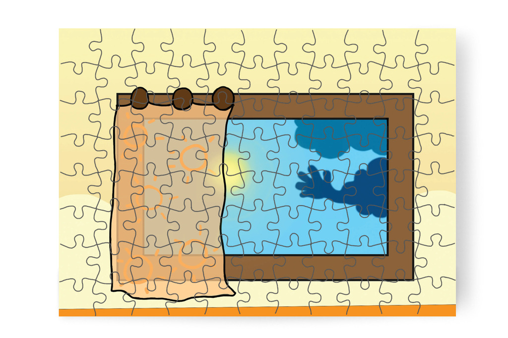 Újra kisüt a nap – Dolly és a virágok puzzle, 88 darab [TC07-15-P88]