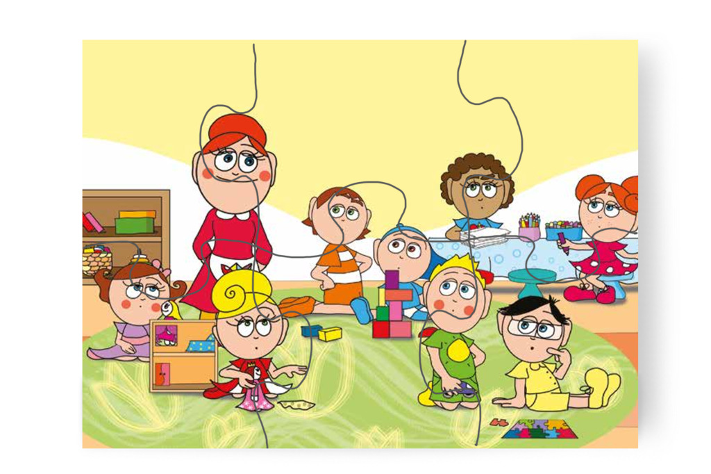 A gyerekek először hallgatnak – Patrik álma puzzle, 6 darab [TC10-02-P06]