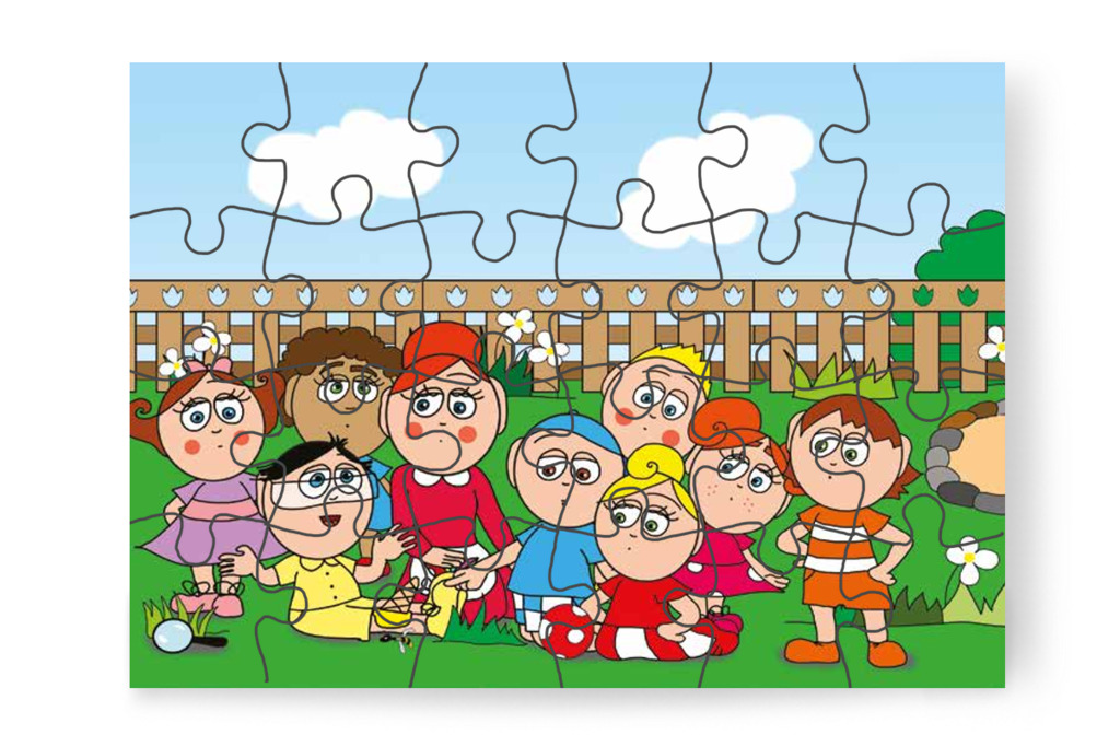 Tamás a darázsra is gondol – Tamás és a darázs puzzle, 24 darab [TC09-14-P24]