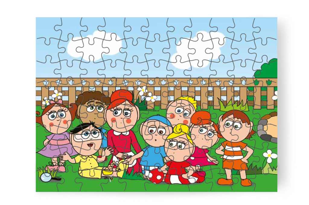 Tamás a darázsra is gondol – Tamás és a darázs puzzle, 88 darab [TC09-14-P88]